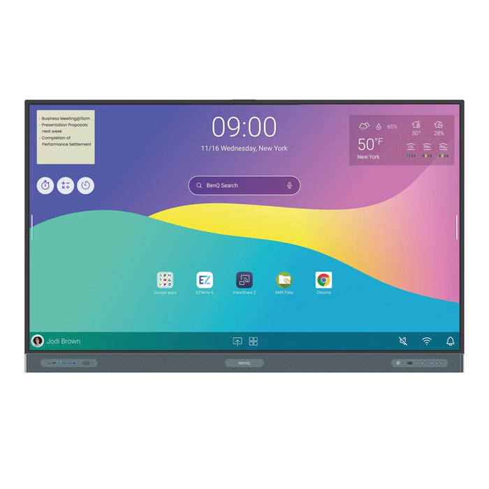 BenQ Board Pro RP04 75″ UHD 4K Touchscreen Display for Smart Collaboration