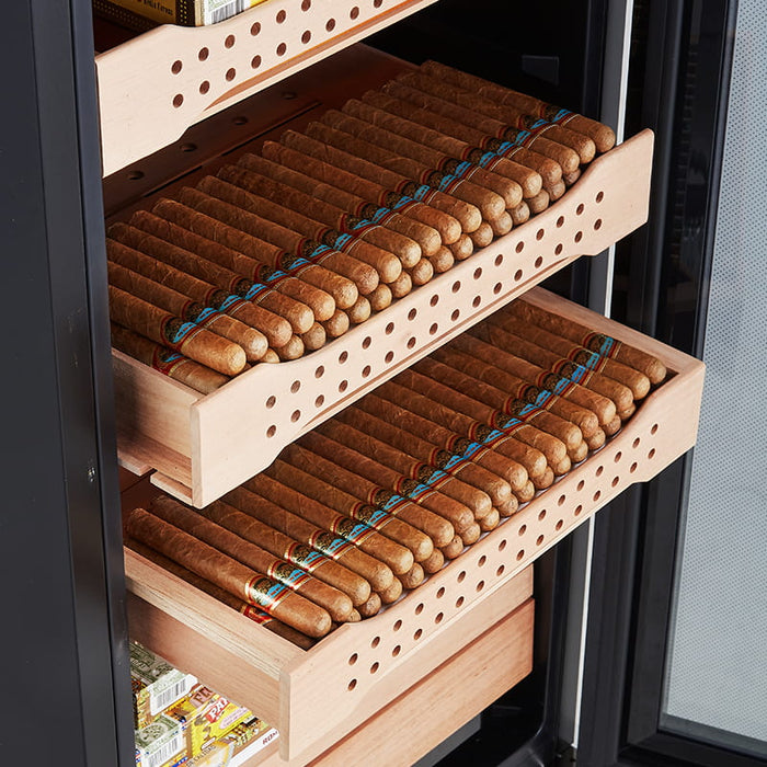 Afidano B4 Steel Cigar Humidor | 1200-1500 Ct.