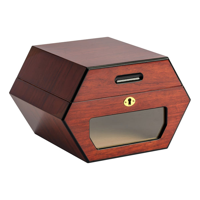 Humidor Supreme Cuban Wheel Desktop Humidor (35-60 Cigars)