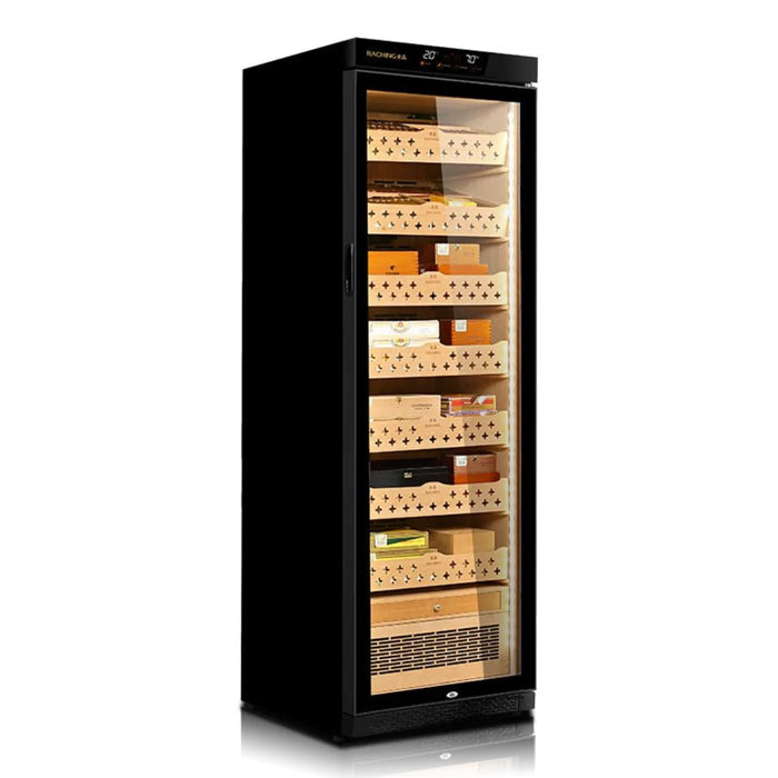 Raching MON3800A Luxury Climate-Controlled Cigar Cabinet | 1500-1800 Capacity