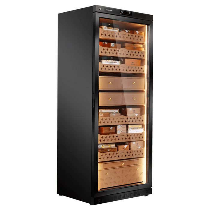 Raching MON5800A Luxury Climate-Controlled Cigar Cabinet | 3000-4000 Capacity