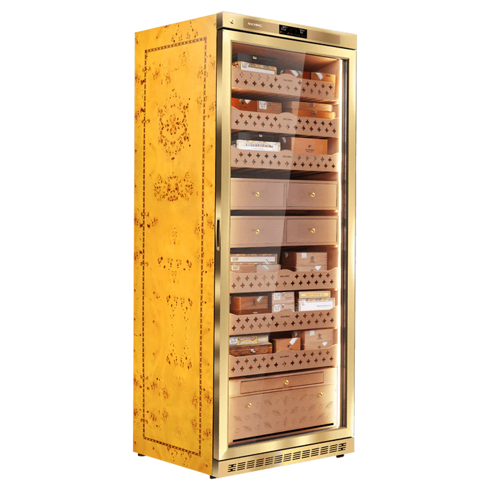 Raching MON5800A Luxury Climate-Controlled Cigar Cabinet | 3000-4000 Capacity