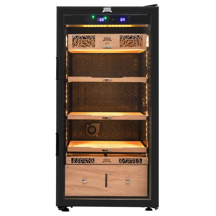 Humidor Supreme Electronic Humidor, 9100 Series – 1,000 to 1,500 Cigar Capacity