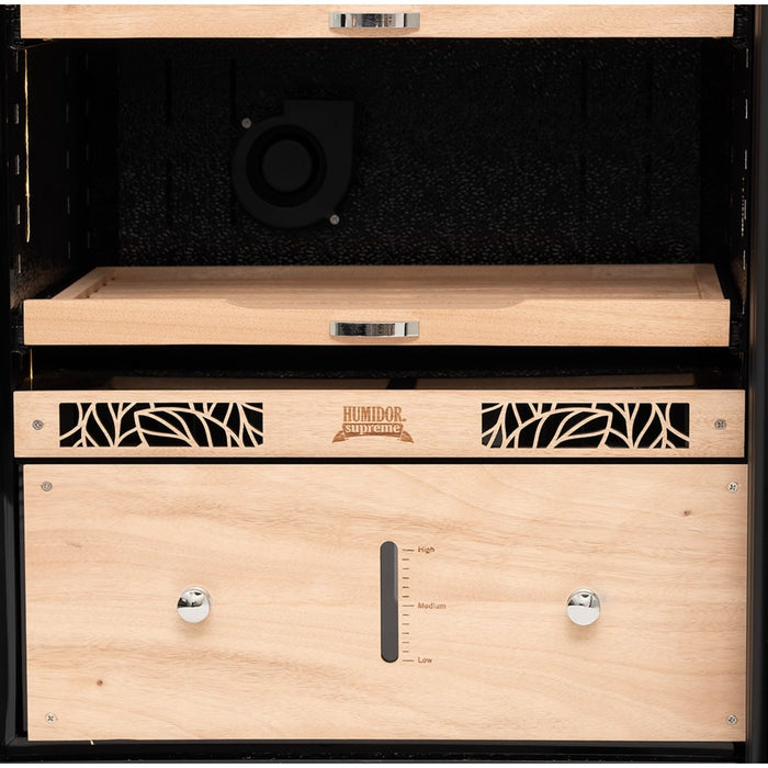 Humidor Supreme Electronic Humidor, 9100 Series – 1,000 to 1,500 Cigar Capacity