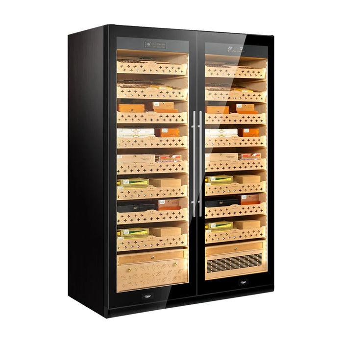 Raching SD800 Dual Zone Cigar Humidor Cabinet | 3000-3200 Capacity