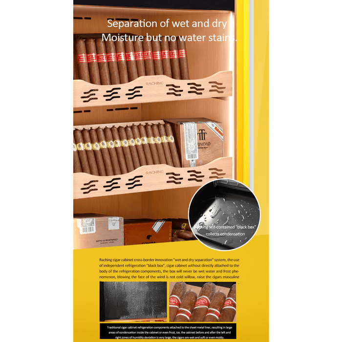 Raching COH180A Climate Control Cigar Humidor