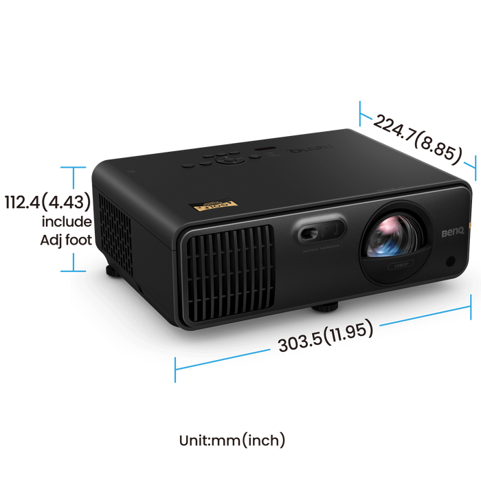 BenQ AH700ST 4000-Lumen Short Throw 1080P Laser Golf Simulator Projector