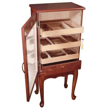 The Belmont Table Humidor by Prestige Import Group - 600 Cigar ct