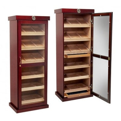 The Barbatus Wooden Cabinet Humidor by Prestige Import Group - 2000 Cigar ct