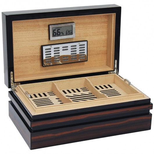 Prestige Import Group - The Bastion Bloc 120 Cigar Ct. Desktop Humidor