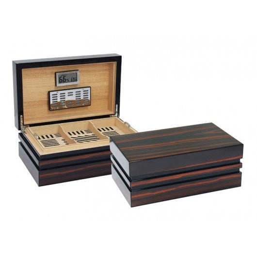 Prestige Import Group - The Bastion Bloc 120 Cigar Ct. Desktop Humidor