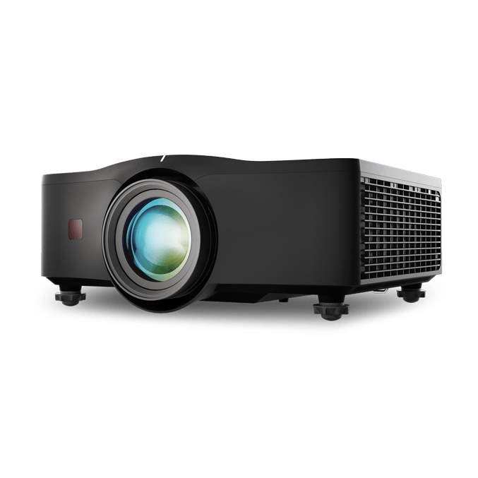 Christie DWU860-iS Black 1DLP Laser Projector – 8,500 Lumens, WUXGA, Motorized Zoom Lens, 24/7 Operation