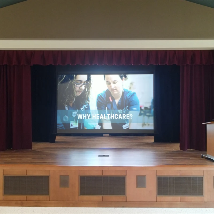 Draper Premier XL Electric Projection Screen, Matt White XT1000VB, 110 V, with LVC-IV Low Voltage Controller