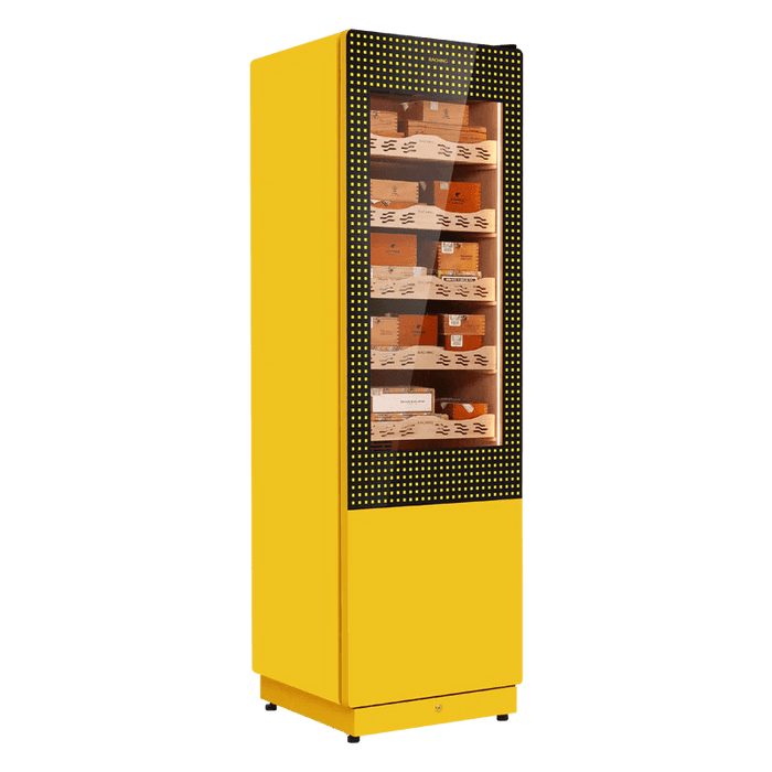 Raching COH300A Luxury Oak Cigar Humidor Cabinet | 1100 Capacity