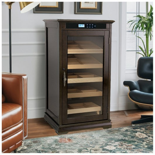 Redford Electric Humidor Cabinet by Prestige Import Group - 1250 Cigar ct