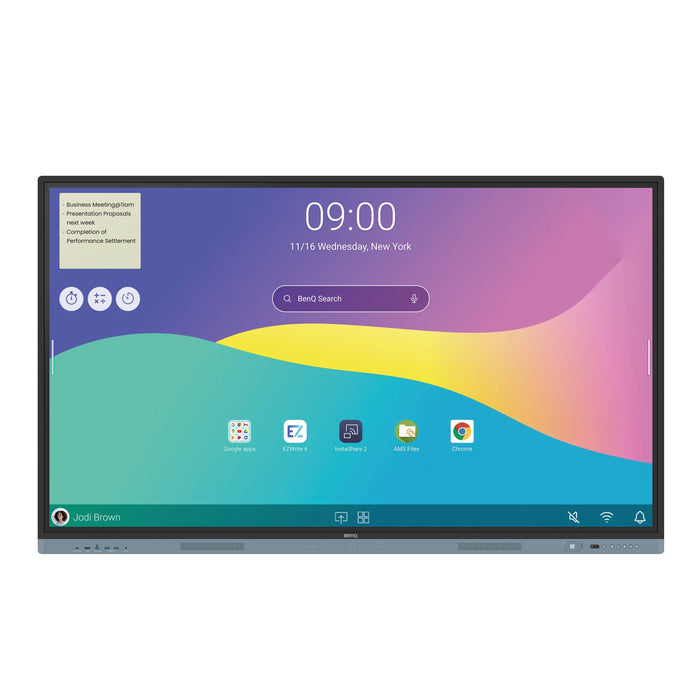 BenQ 98" 4K UHD Interactive Display for Education, 500 Nits