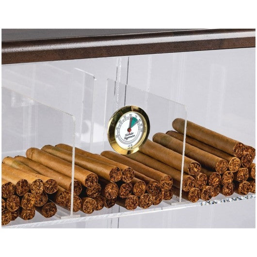 Prestige Import Group Roosevelt Wood Acrylic Display Humidor