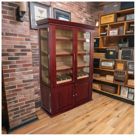 The Saint Regis Cabinet Humidor by Prestige Import Group - 4000 Cigar ct