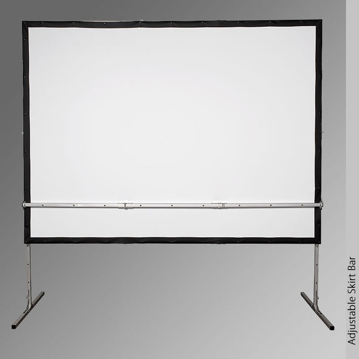 Draper Ultimate Folding Screen with Heavy-Duty Legs, 220", HDTV, Matt White XT1000VB